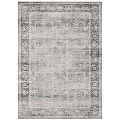 CHARLESTON Charcoal 5' X  7' Area Rug
