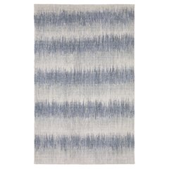 Casual Rug 8' X 10' Size in Blue/ Ivory Color