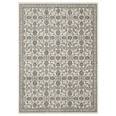 5X8 Traditional Rug Made of Polyester, Ivory color