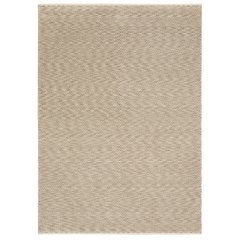 5X8 Casual Rug Made of Polyester, Beige color