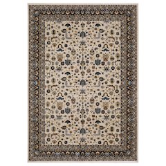 Traditional Rug 5' 3" X  7' 6" Size in Beige/ Multi Color
