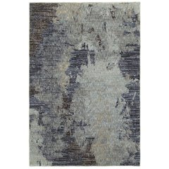 EVOLUTION Navy 5' 3 X  7' 3 Area Rug