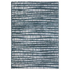 4X6 Casual Rug Made of Polyester, Blue color