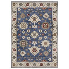 HASTINGS HA06Z5' 3" X  7' 6" Blue color rug