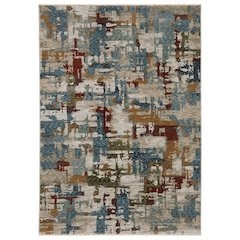 HAYDEN Beige 5' 3 X  7' 6 Area Rug