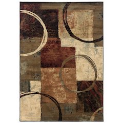 HUDSON Brown 5' 3 X  7' 6 Area Rug