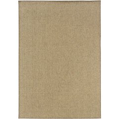 KARAVIA Tan 3' 7 X  5' 6 Area Rug