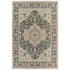 LATITUDE Grey 6' 7 X  9' 2 Area Rug