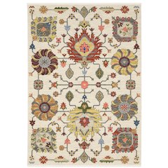 LUCCA Ivory 5' 3 X  7' 6 Area Rug