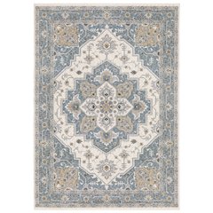 MAHARAJA Blue 5' 3 X  7' 6 Area Rug