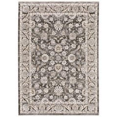 MAHARAJA Charcoal 5' 3 X  7' 6 Area Rug