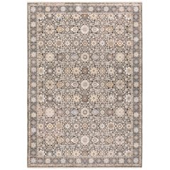 MAHARAJA Charcoal 5' 3 X  7' 6 Area Rug