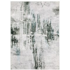 MALIBU Grey 5' X  7' Area Rug