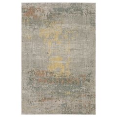 Contemporary Rug 5' 3" X  7' 6" Size in Grey/ Multi Color