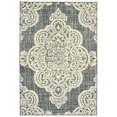 MARINA Grey 3' 7 X  5' 6 Area Rug