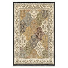 MASTERPIECE Navy 6' 7 X  9' 6 Area Rug
