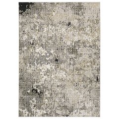 NEBULOUS Grey 6' 7 X  9' 6 Area Rug