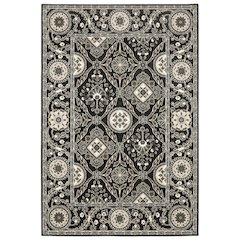 RAYLAN Black 5' 3 X  7' 6 Area Rug