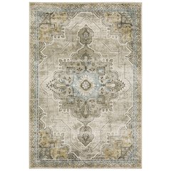 VENICE Grey 6' 7 X  9' 2 Area Rug