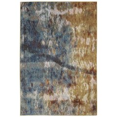 VENICE Blue 6' 7 X  9' 2 Area Rug