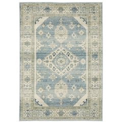 BRANSON Blue 7'10 X 10' Area Rug
