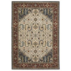 ABERDEEN Ivory 6' 7 X  9' 6 Area Rug