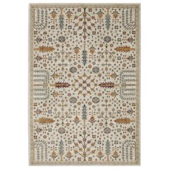 ANDORRA Ivory 6' 7 X  9' 6 Area Rug