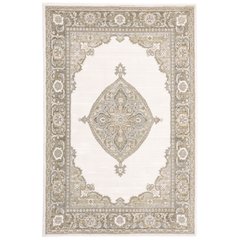 ANDORRA Beige 6' 7 X  9' 6 Area Rug