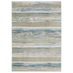 BAUER Blue 7'10 X 10'10 Area Rug