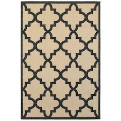 CAYMAN Sand 6' 7 X  9' 6 Area Rug