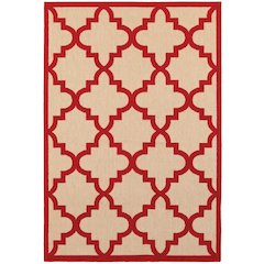 CAYMAN Sand 6' 7 X  9' 6 Area Rug