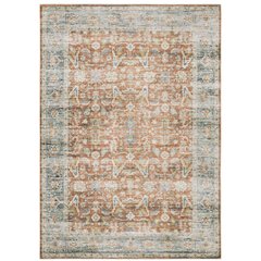 CHARLESTON Rust 7' 6 X 10' Area Rug