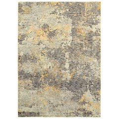 EVOLUTION Grey 6' 7 X  9' 6 Area Rug