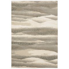 EVOLUTION Beige 6' 7 X  9' 6 Area Rug