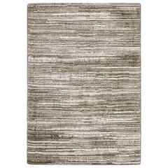 5X8 Casual Rug Made of Polyester, Brown color