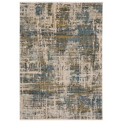 HAYDEN Blue 6' 7 X  9' 6 Area Rug