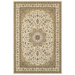 KASHAN Ivory 7'10 X 10'10 Area Rug