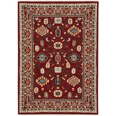 LILIHAN Red 6' 7 X  9' 6 Area Rug