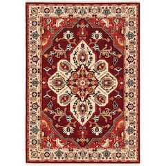 LILIHAN Red 6' 7 X  9' 6 Area Rug