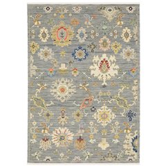 LUCCA Grey 6' 7 X  9' 6 Area Rug