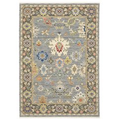 LUCCA Blue 6' 7 X  9' 6 Area Rug