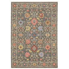 LUCCA Grey 6' 7 X  9' 6 Area Rug