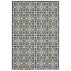 MARINA Ivory 5' 3 X  7' 6 Area Rug