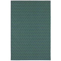 MERIDIAN Navy 6' 7 X  9' 6 Area Rug