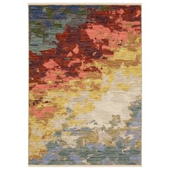 SOLERI SOL045' 3" X  7' 6" Beige color rug