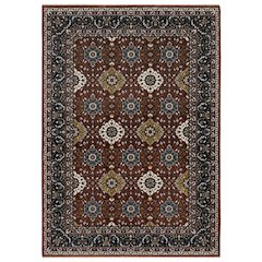 VIVIAN VI04B6' 7" X  9' 6" Red color rug