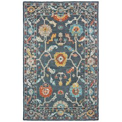 ZAHRA Blue 10' X 13' Area Rug
