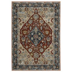 ABERDEEN Red 7'10 X 10'10 Area Rug