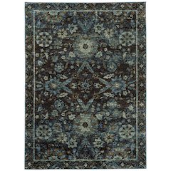 ANDORRA Navy 7'10 X 10'10 Area Rug