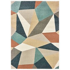 CARSON Blue 7'10 X 10' Area Rug
